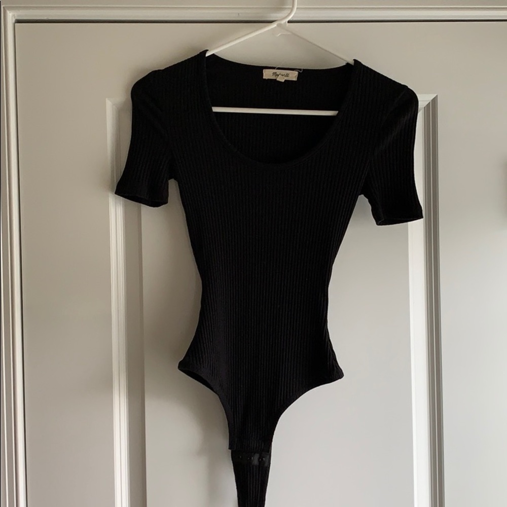 Madewell Scoop Neck Thong Bodysuit